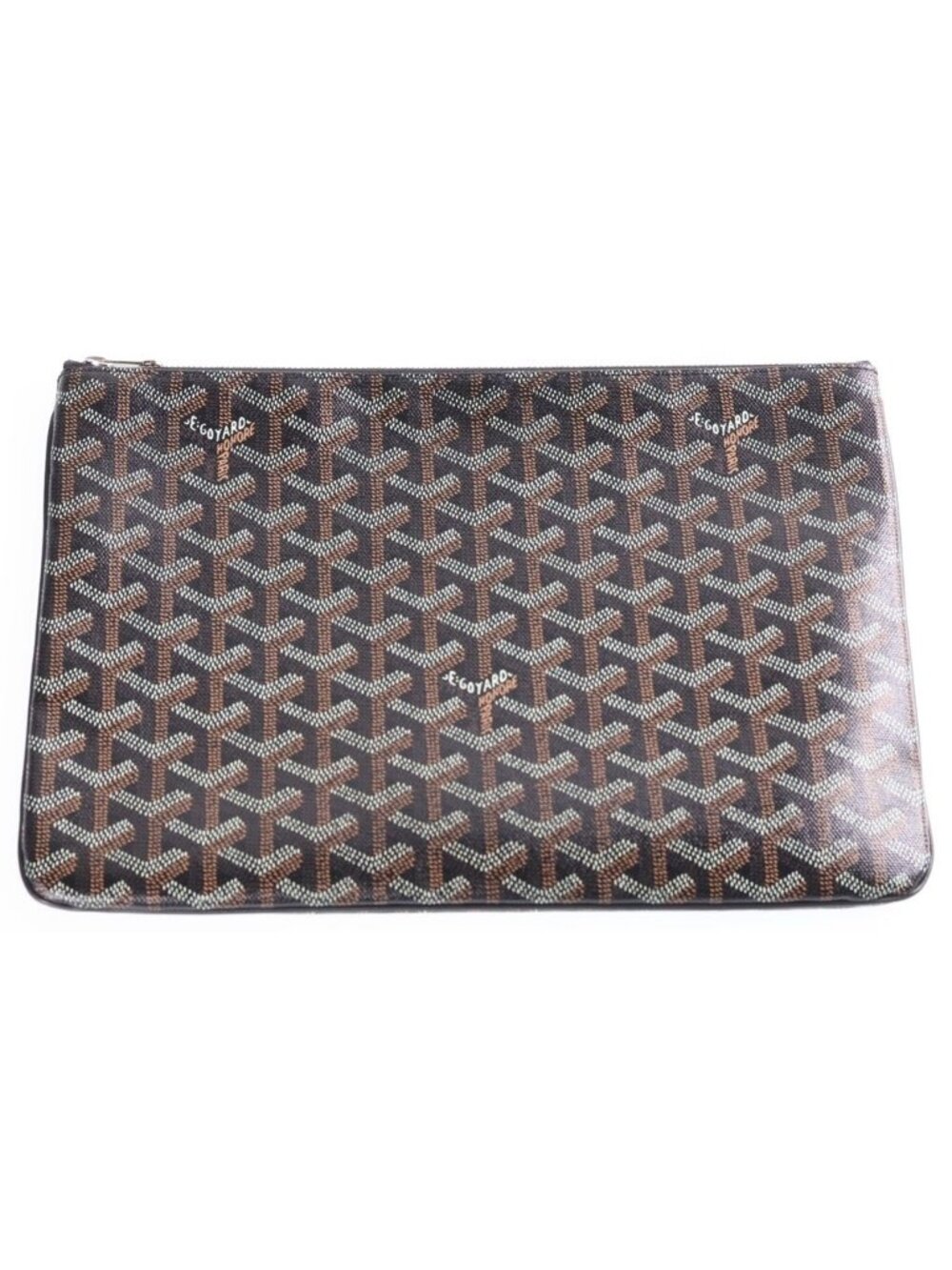 Goyard Sena MM Second Bag Black Leather